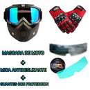 Gray helmet for bikers